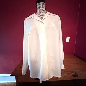 EUC Off-White Pendleton blouse, size 14